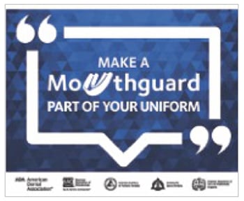 make a mouthguard part of you uniform
